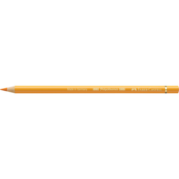 Crayon de couleur - Jaune chrome foncé - 109 - Polychromos - Faber-Castell