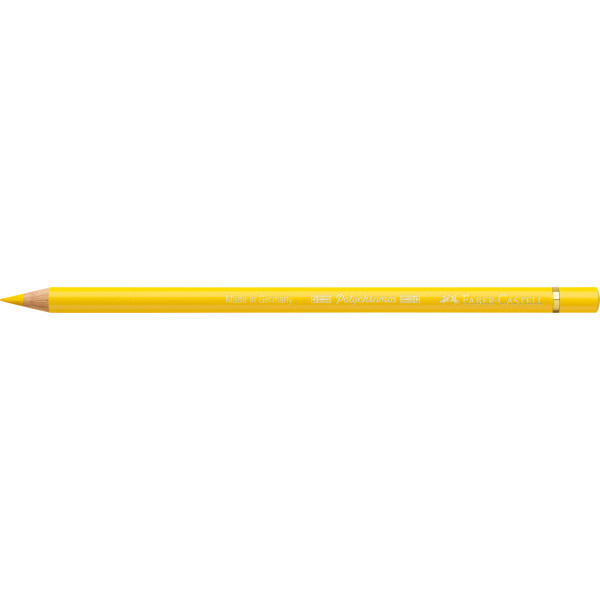 Crayon de couleur - Jaune de cadmium - 107 - Polychromos - Faber-Castell