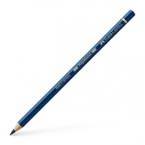 Crayon de couleur bleu de prusse Polychromos Faber-Castell | Surdiscount