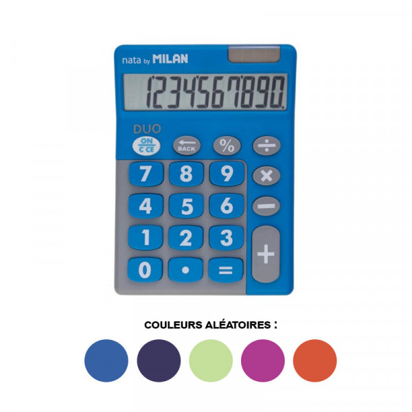Calculatrice de bureau 10 chiffres Milan