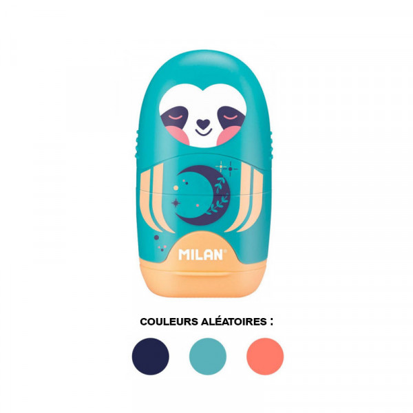 Boîtier taille-crayons et gomme Capsule Cuddles Milan
