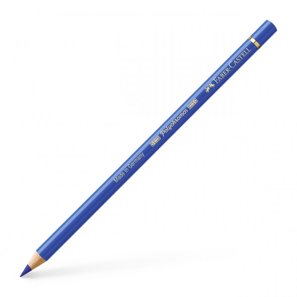 Crayon de couleur bleu ultramarine Polychromos Faber-Castell