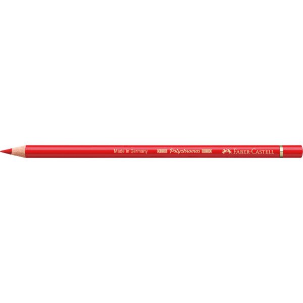 Crayon de couleur - Rouge géranium clair - 121 - Polychromos - Faber-Castell