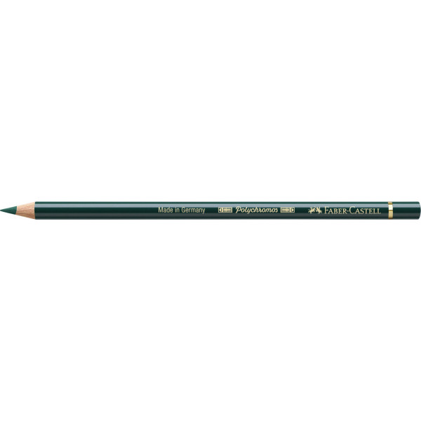 Crayon de couleur - Vert pin - 267 - Polychromos - Faber-Castell