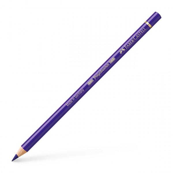 Crayon de couleur violet bleu Polychromos Faber-Castell