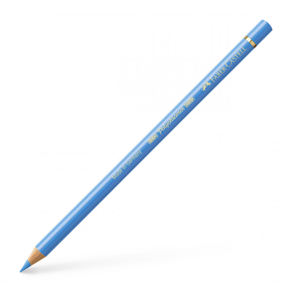 Crayon de couleur bleu de smalt Polychromos Faber-Castell