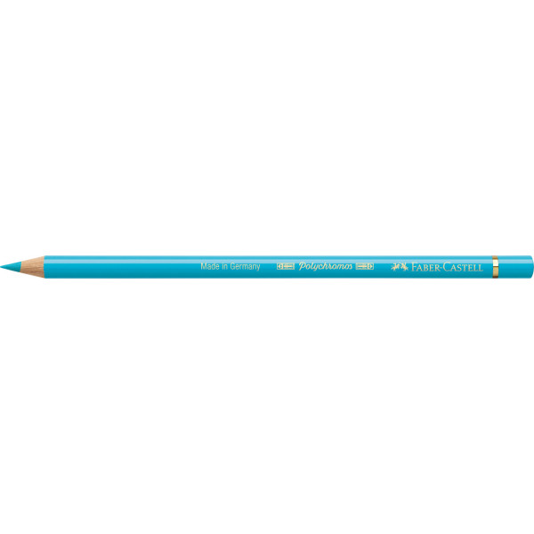 Crayon de couleur - Turquoise cobalt clair - 154 - Polychromos - Faber-Castell
