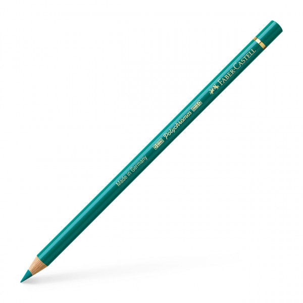 Crayon de couler vert oxyde de chrome Polychromos Faber-Castell | Surdiscount