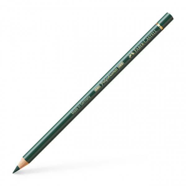 Crayon de couleur vert genévrier Polychromos Faber-Castell | Surdiscount