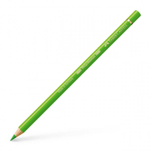 Crayon de couleur vert herbe Polychromos Faber-Castell | Surdiscount