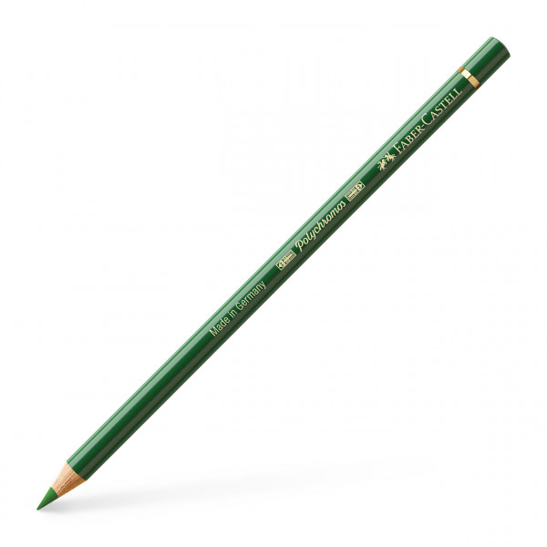 Crayon de couleur vert permanent olive Polychromos Faber-Castell | Surdiscount