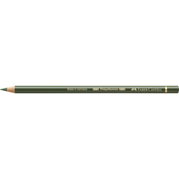 Crayon de couleur - Vert oxyde de chrome opaque - 174 - Polychromos - Faber-Castell