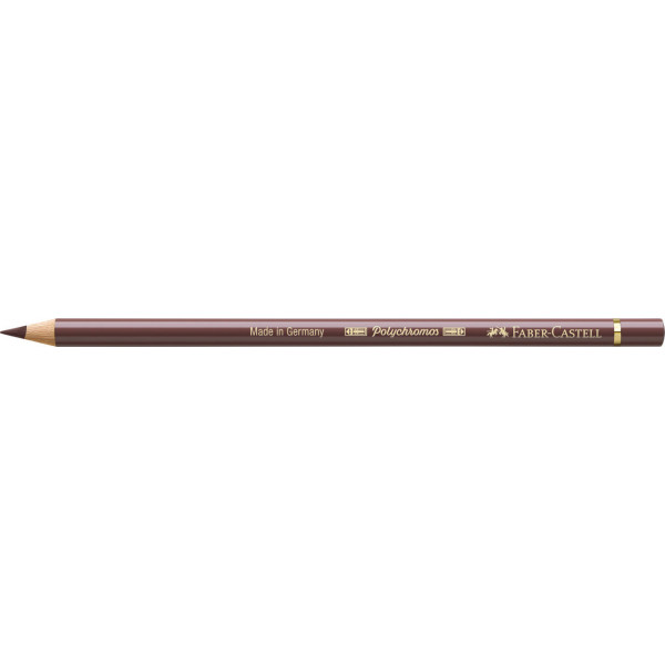 Crayon de couleur - Brun Van Dyck - 176 - Polychromos - Faber-Castell