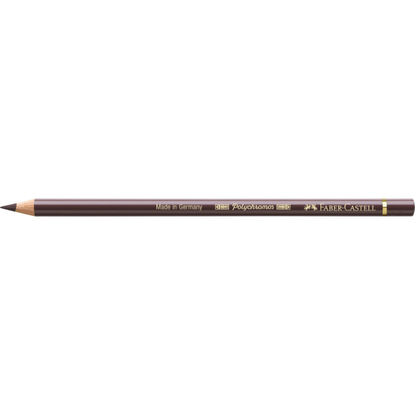 Crayon de couleur - Brun de noix - 177 - Polychromos - Faber-Castell