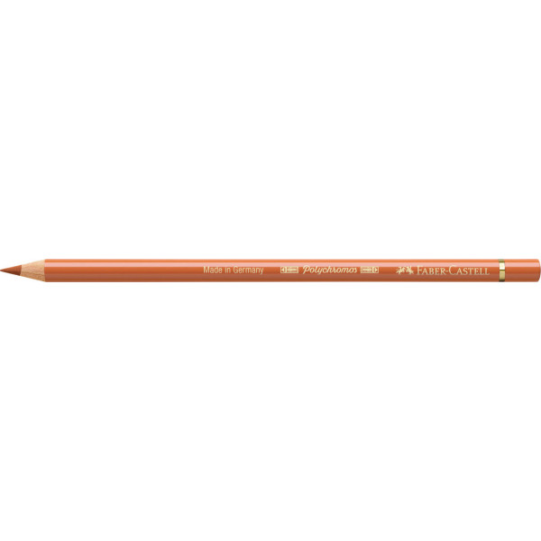 Crayon de couleur - Ocre brûlée - 187 - Polychromos - Faber-Castell