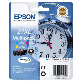 Epson T2715 Pack De 3 Cartouches Epson 27XL modèle réveil