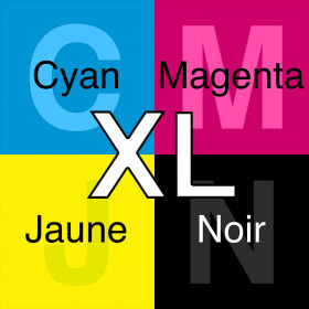 4 cartouches d'imprimante Brother LC3219XL modèle livres
