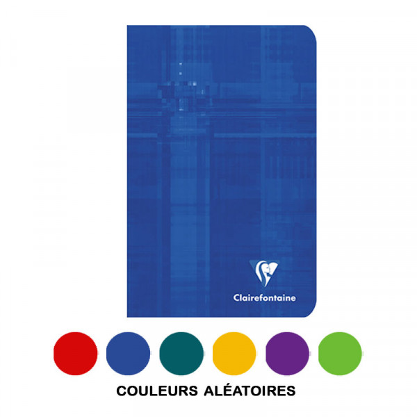 Carnet Piqûre 110X170 96P Grands Carreaux Seyes 90G Clairefontaine