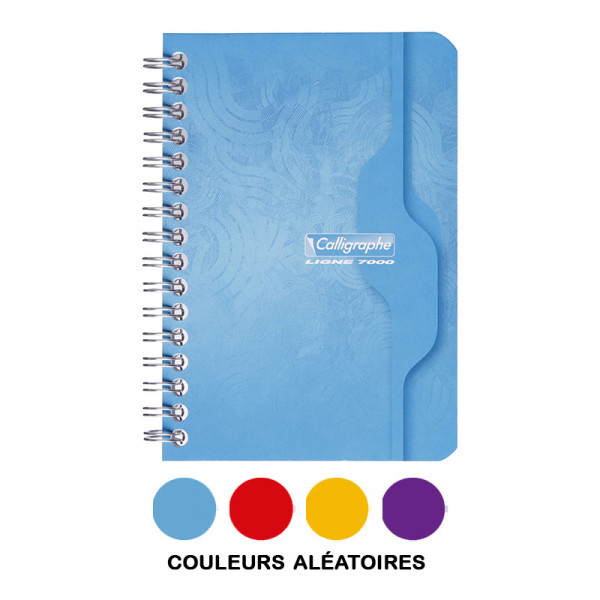 Carnet Spirale 90X140 Petits Carreaux 5X5 100P Calligraphe