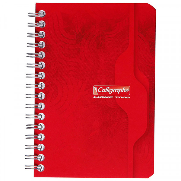 Carnet Spirale 90X140 Petits Carreaux 5X5 100P Calligraphe