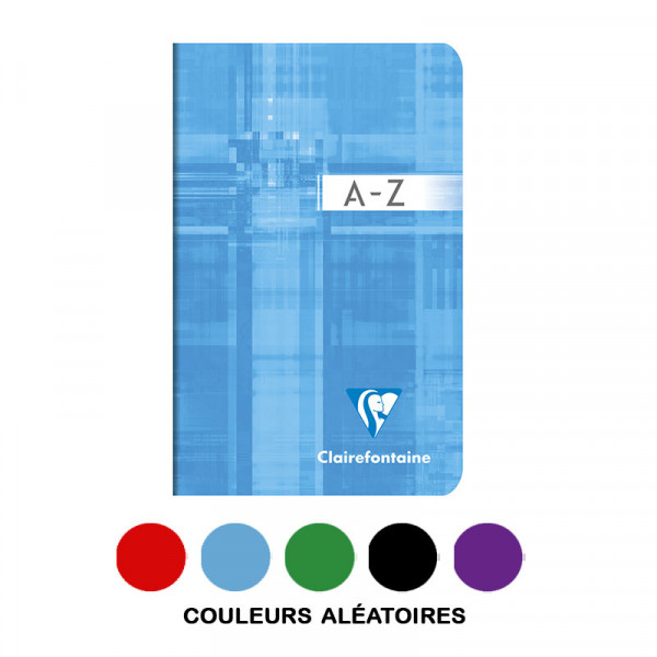 photo-Carnet - Répertoire - 9x14cm - Petits carreaux - 96 pages - Clairefontaine