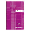 Carnet - Répertoire - 9x14cm - Petits carreaux - 96 pages - Clairefontaine