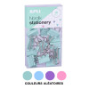 Boîte de 15 pinces à clip couleurs pastel Nordik Apli