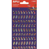 Stickers autocollants animaux oiseaux 81 pièces Apli Kids
