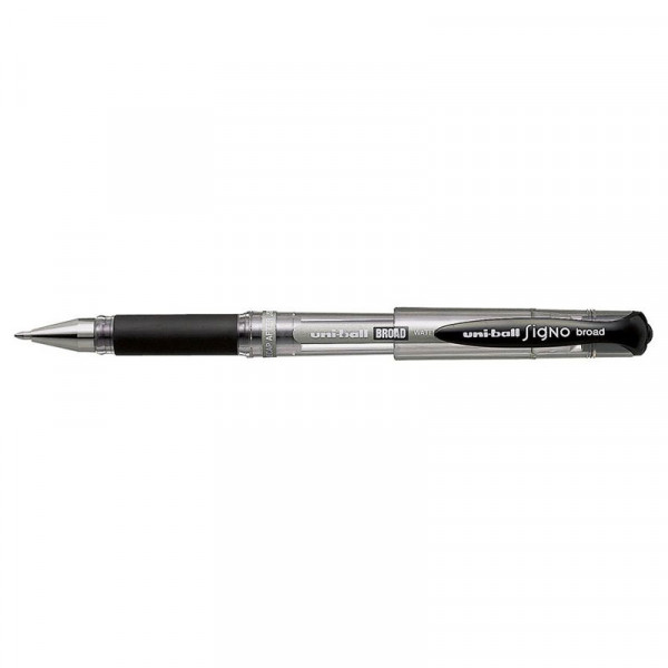 Stylo roller Uni-Ball Signo Broad Noir