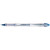 Stylo roller bille bleu vision élite pointe moyenne 0,8mm Uni Ball