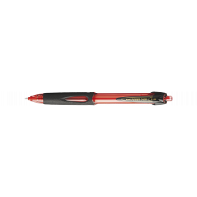 Stylo bille Powertank Uni Ball rouge pointe moyenne