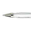 Stylo encre gel blanc pointe moyenne 0,7mm UniBall Signo