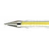 Stylo encre gel jaune pointe moyenne 0,7mm UniBall Signo