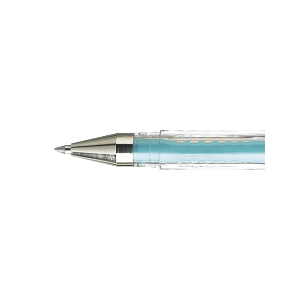 Stylo encre gel vert pastel pointe moyenne 0,7mm UniBall Signo