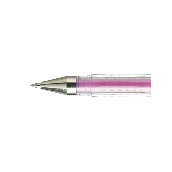 Stylo encre gel rose pointe moyenne 0,7mm UniBall Signo