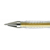 Stylo encre gel or pointe moyenne 0,7mm UniBall Signo