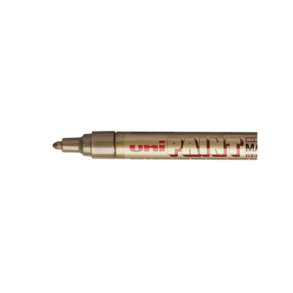 Marqueur huile créatif Uni Ball Paint Marker PX-21 pointe moyenne or