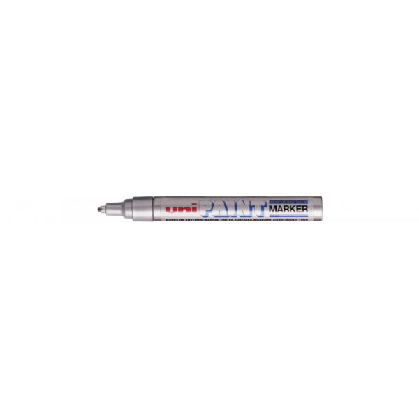 Marqueur huile créatif Uni Ball Paint Marker PX-21 pointe moyenne argent