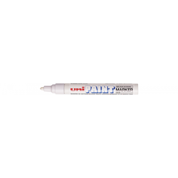 Marqueur huile créatif Uni Ball Paint Marker PX-20 pointe moyenne blanc