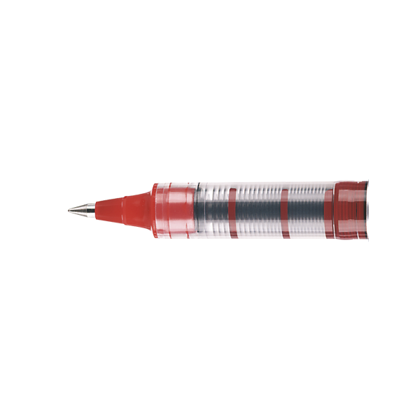 Stylo roller rouge Uni Ball EYE pointe fine 0,5mm