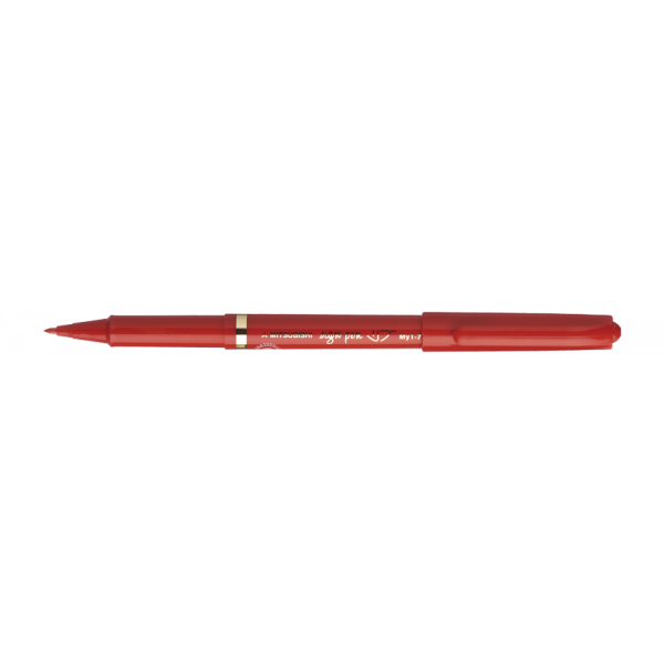 Feutre d'écriture Sign Pen Uni Ball rouge pointe fine