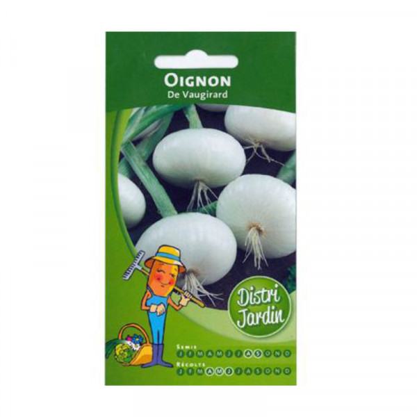 Sachet de graines d'oignons blancs