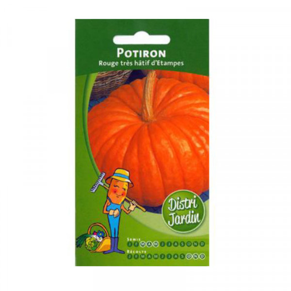 Sachet de graines de potiron rouge