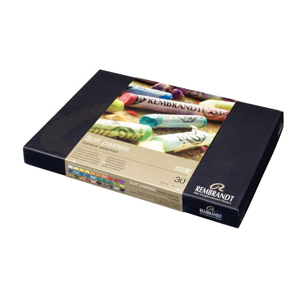Pastels - Tendre - 30 couleurs - Beaux-arts - Rembrandt - Sélection générale