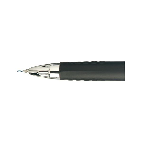 Stylo roller encre gel bleu pointe moyenne 0.7 mm Uni-Ball Signo 207