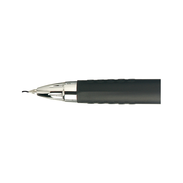 Stylo roller encre gel noir pointe moyenne 0.7 mm Uni-Ball Signo 207
