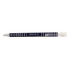 Stylo porte-mines 0.7 mm rayures couleur message Apli