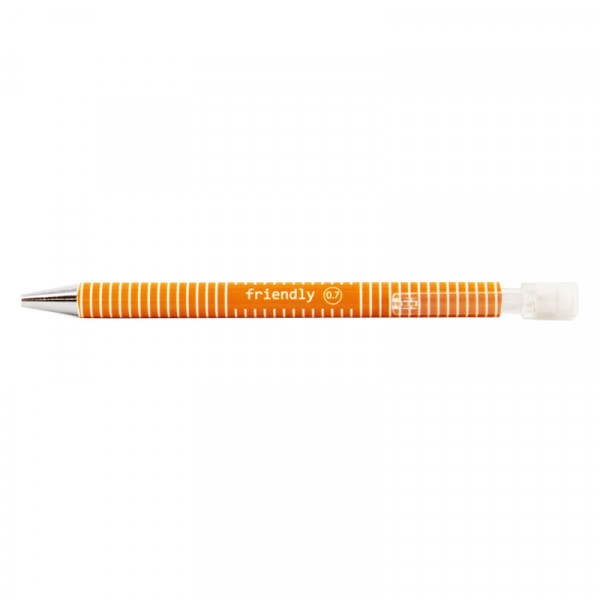 Stylo porte-mines 0.7 mm rayures couleur message Apli