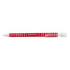 Stylo porte-mines 0.7 mm rayures couleur message Apli