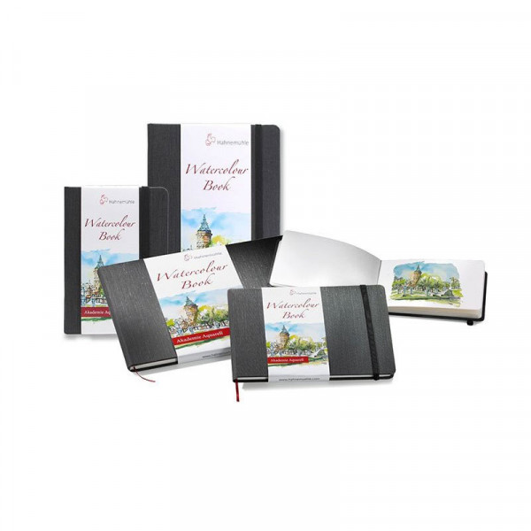 Carnet - Aquarelle - A6 - Paysage - 200g - 30 feuilles - Hahnemühle - Watercolour Book